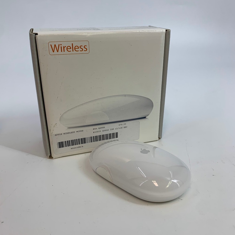 Apple Wireless Mouse Bluetooth‎ Optical A1015 M9269ZM A with Box